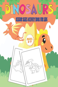 Dinosaur Scissor Skills Activity Book for Kids