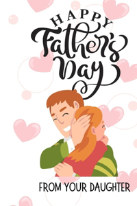 Happy Father's Day Book from Daughter