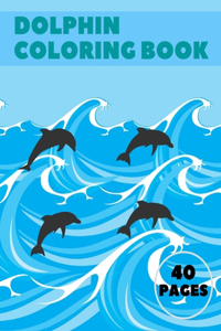 Dolphin Coloring Book