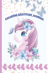Coloring Gratitude Journal