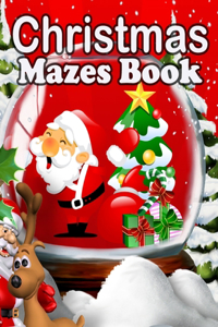 Christmas Mazes book