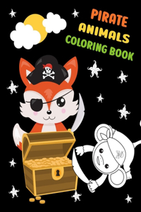 Pirate Animals Coloring Book