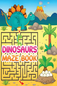 Dinosaurs Maze book