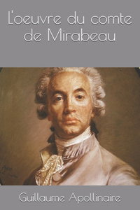 L'oeuvre du comte de Mirabeau