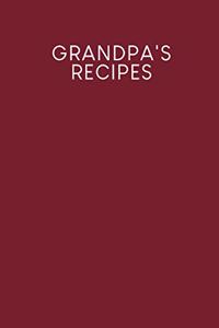 Grandpa's recipes