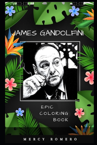 James Gandolfini Epic Coloring Book