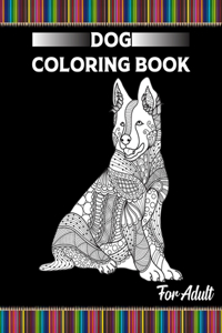 Dog Coloring Book for Adult