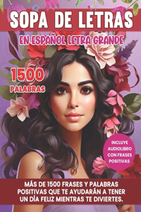 Sopa de Letras en espanol letra grande