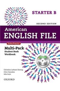 American English File Second Edition: Level Starter Multi-Pack B