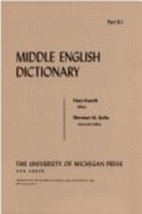 Middle English Dictionary