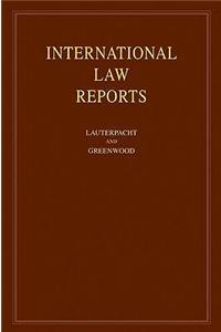 International Law Reports: Volume 138