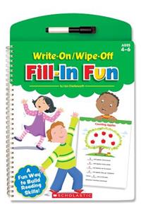 Write-On/Wipe-Off Fill-In Fun