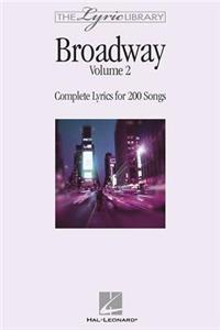 Lyric Library: Broadway Volume II