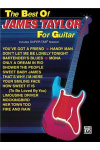 Best of James Taylor for Guitar