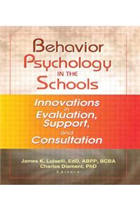 Behavior Psychology in the Schools