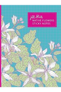 Native Flowers Sticky Notes