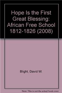 Hope Is the First Great Blessing: Africa