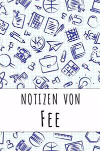 Notizen von Fee
