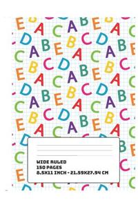 Composition Notebook for School