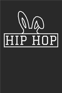 Easter Notebook - Hip Hop Easter Bunny With Sunglasses Funny Easter - Easter Journal - Easter Diary