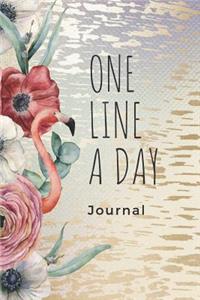 One Line A Day Journal