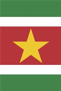 Suriname Travel Journal - Suriname Flag Notebook - Surinamese Flag Book