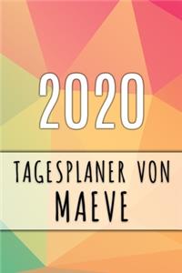 2020 Tagesplaner von Maeve