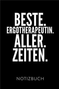 Beste. Ergotherapeutin. Aller. Zeiten. Notizbuch
