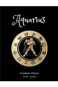 Aquarius 2019 - 2020 Academic Planner