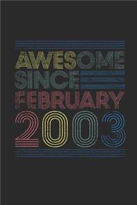 Awesome Since February 2003