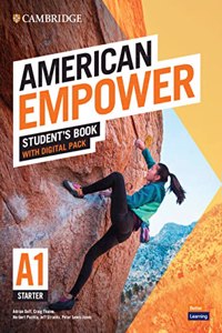 American Empower Starter/A1 Student's Book with Digital Pack