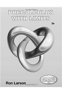 Student Study and Solutions Manual for Larson's Precalculus with Limits, 3rd