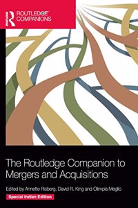 The Routledge Companion to Mergers and Acquisitions