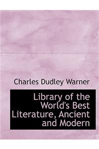 Library of the World's Best Literature, Ancient and Modern