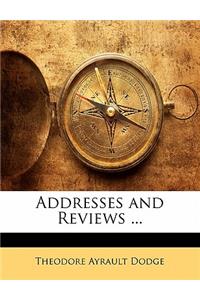Addresses and Reviews ...