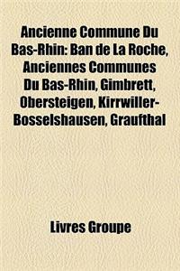 Ancienne Commune Du Bas-Rhin