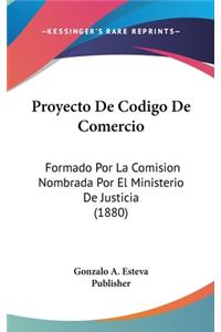 Proyecto de Codigo de Comercio