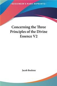 Concerning the Three Principles of the Divine Essence V2