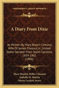Diary from Dixie