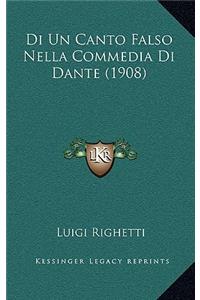 Di Un Canto Falso Nella Commedia Di Dante (1908)