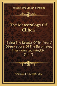 The Meteorology Of Clifton