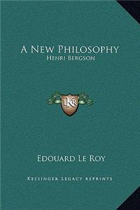 A New Philosophy