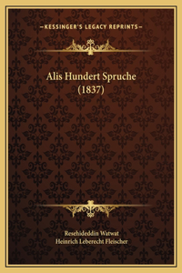 Alis Hundert Spruche (1837)