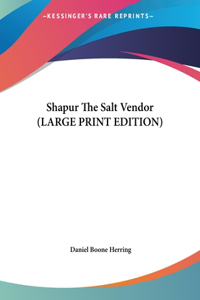 Shapur The Salt Vendor (LARGE PRINT EDITION)