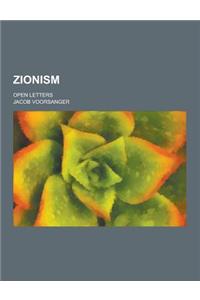 Zionism; Open Letters