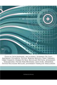 Articles on Dutch Geographers, Including