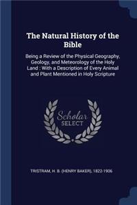 The Natural History of the Bible