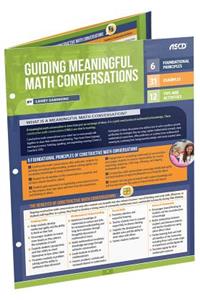 Guiding Meaningful Math Conversations (Quick Reference Guide 25-Pack)