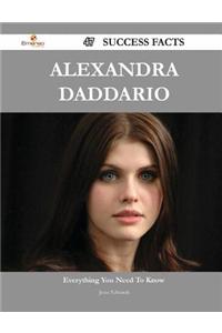 Alexandra Daddario 47 Success Facts - Everything You Need to Know about Alexandra Daddario