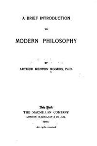 Brief Introduction to Modern Philosophy